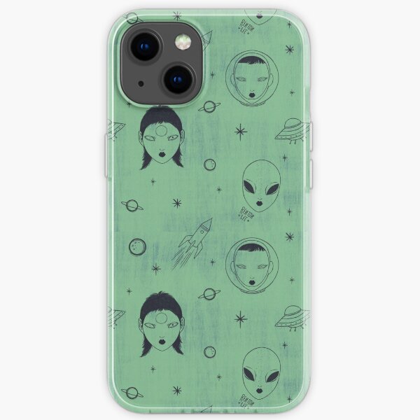 Alien Pattern iPhone Soft Case