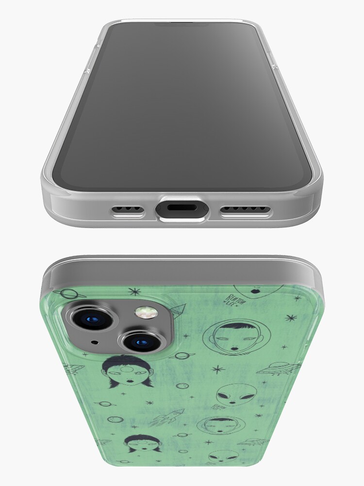 Alternate view of Alien Pattern iPhone Case