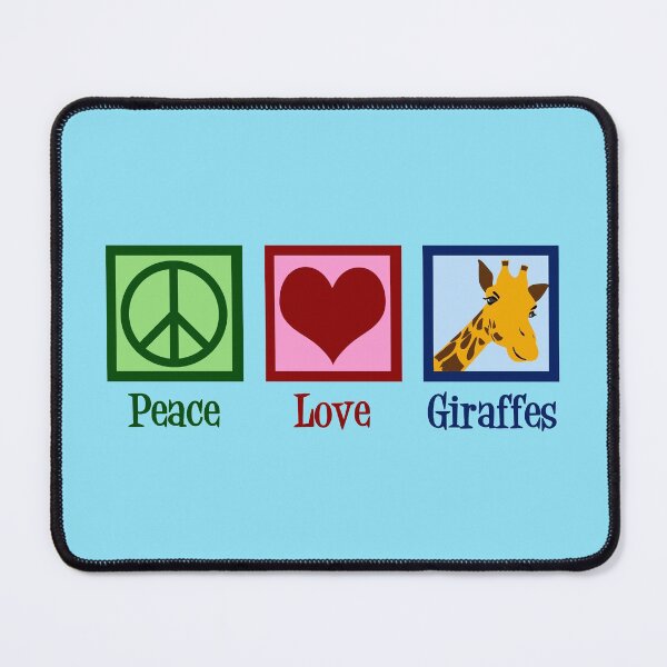 Artikel-Vorschau von Friedensliebes-Giraffen, designt und verkauft von Epic Love Designs.