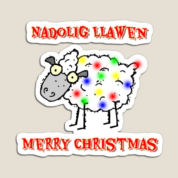 Aperçu de l'œuvre Mouton de Noël créée et vendue par WelshStuff.