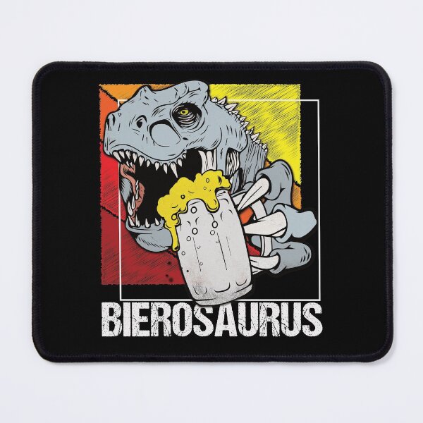 Item preview, Bierosaurus Bierosaurier with beer glass - beer lover Dino Rex design designed and sold by brunsch-print.