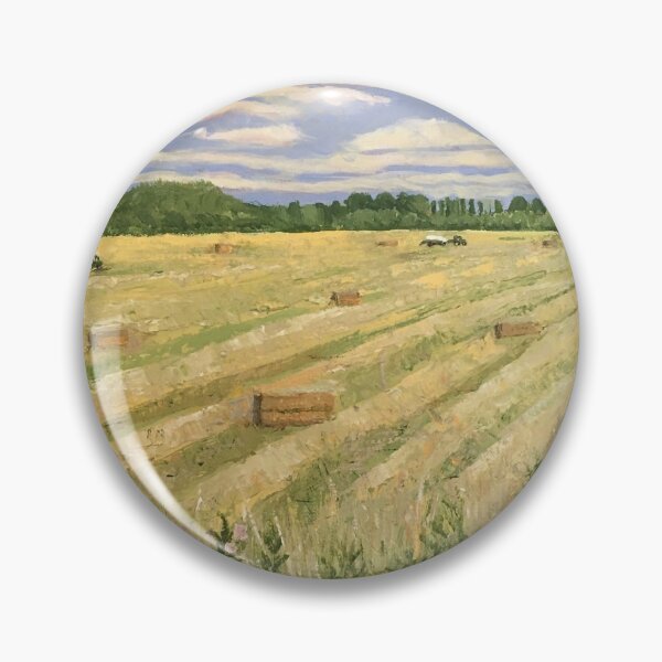 Item preview, Hay Making On The Chertsey Meads designed and sold by Sally Anne Wake Jones.