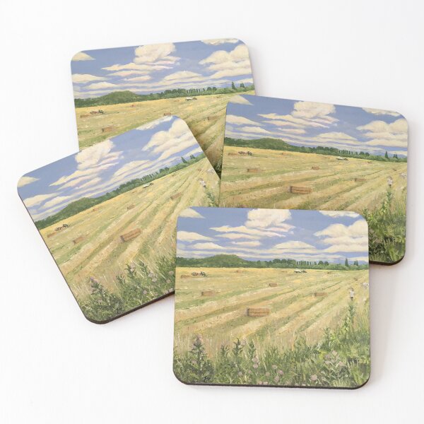 Item preview, Hay Making On The Chertsey Meads designed and sold by Sally Anne Wake Jones.