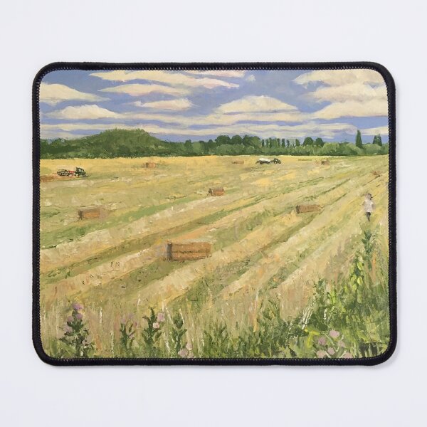 Item preview, Hay Making On The Chertsey Meads designed and sold by Sally Anne Wake Jones.