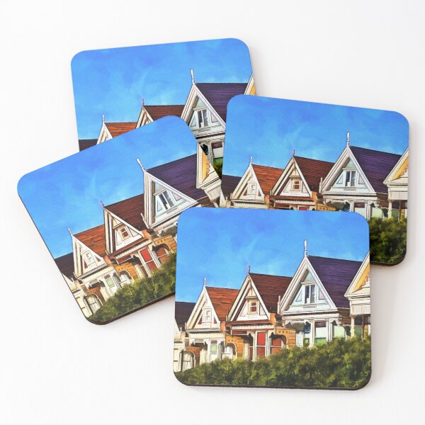Item preview, San Francisco Alamo Square Large Design  designed and sold by barronangMedia.