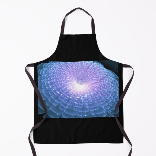 Item preview, Fractal Blue Shining Chrysanthemum designed and sold by Aenota.