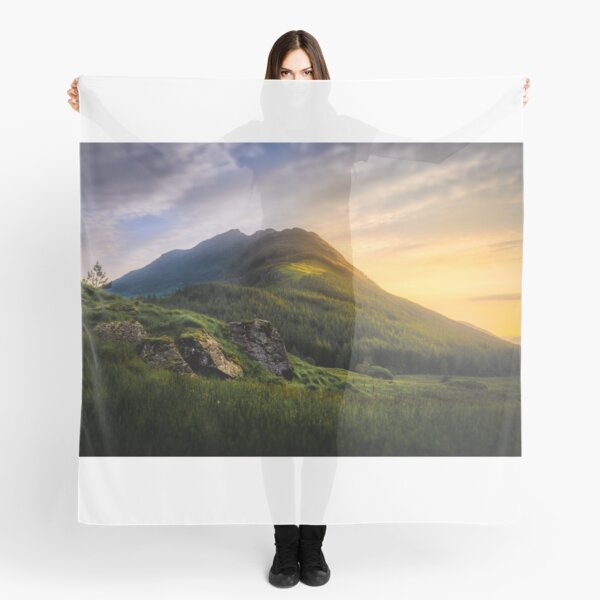 Mountain Sunset Scarf