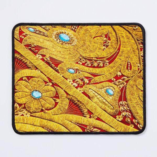 Item preview, Rich, Colorful Luxury Bejeweled Embroidery Textile Texture designed and sold by UrTops.