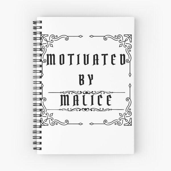 Item preview, Motivated By Malice designed and sold by DrawingGhost.