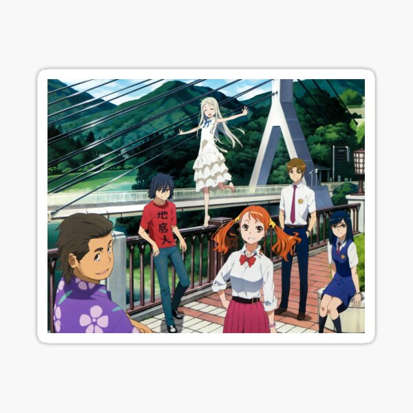 "Anohana: The Flower We Saw That Day 3" Sticker for Sale by Dylan5341