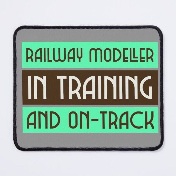 Item preview, Specially Made for Budding Model Railway and Model Railroad Enthusiasts. Model Railways and Model Trains, Always on Track. Great Gift for the Railway Modeller in Your Life. Or Spoil Yourself! designed and sold by UrTops.