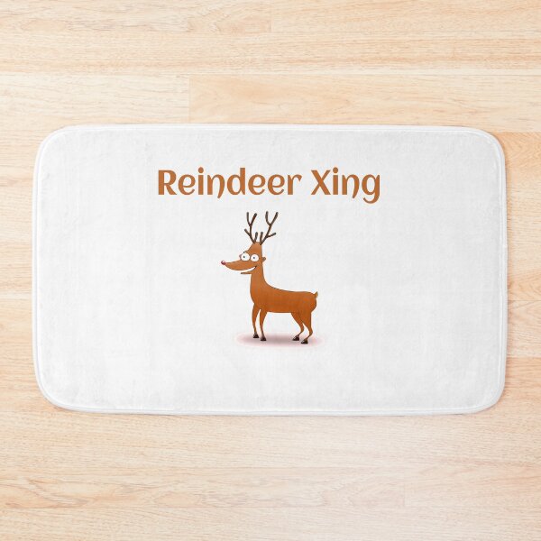Item preview, Reindeer Xing , Funny Gift For Christmas designed and sold by Soukainadesign.