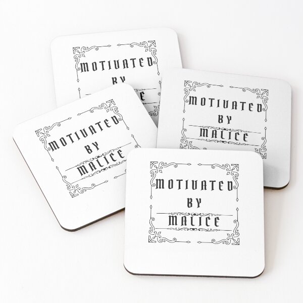 Item preview, Motivated By Malice designed and sold by DrawingGhost.