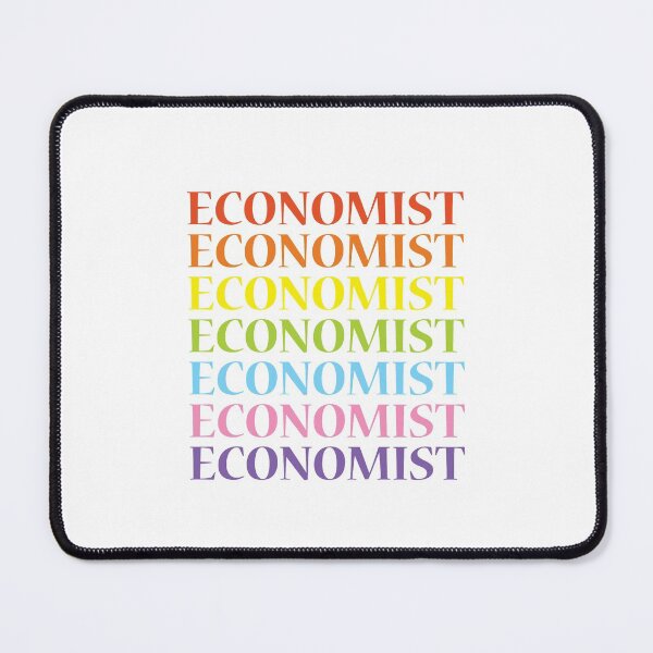 Item preview, Proud economist colorful statement, economist and economics student statement designed and sold by ECONTSHIRTS.
