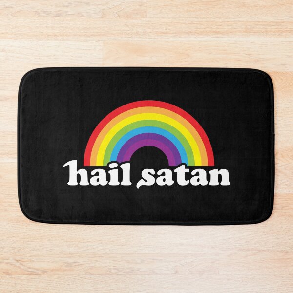 Artikelvorschau, Heil Satan Regenbogen entworfen und verkauft von abowlofsoda.