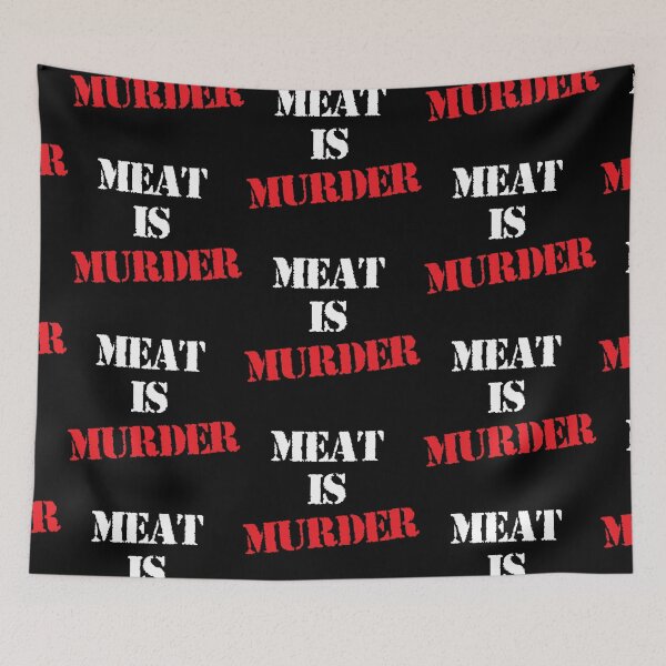 Item preview, Vegan -  Meat is Murder designed and sold by AEGMEDIA.