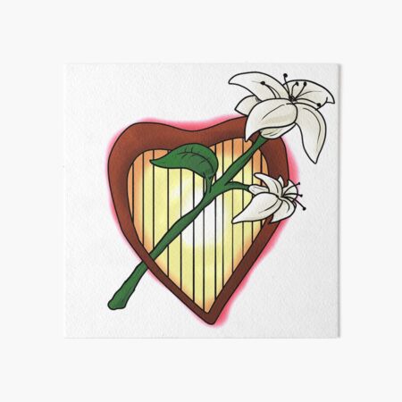Chaste Heart of St. Joseph Art Board Print
