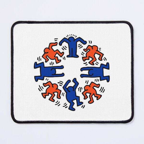 Item preview, Blue and Orange Groovy People designed and sold by bold-concepts.