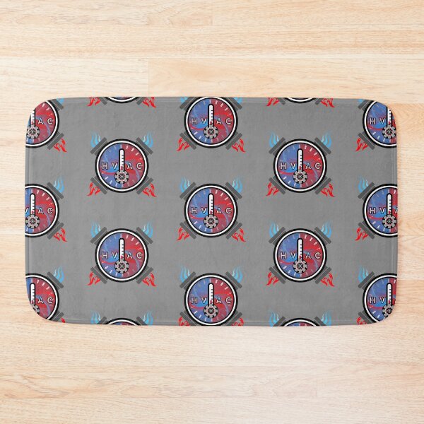Item preview, HVAC HERO EMBLEM designed and sold by Starboy Design.