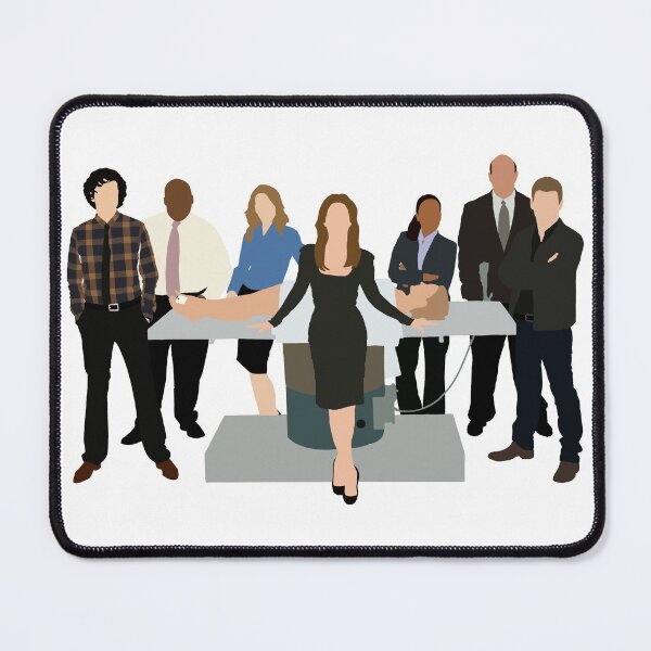 Item preview, Body of Proof Cast Drawing designed and sold by AnaByDesign.
