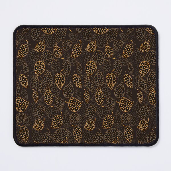 Item preview, Deep Dark Classy Gold and Black Leaf Pattern for Fall or Anytime. designed and sold by UrTops.