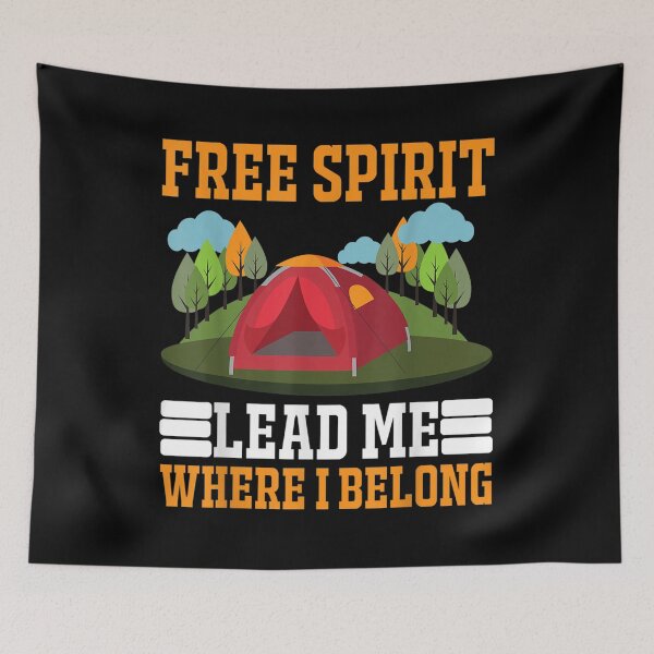 Item preview,  Free Spirit Lead Where Belong designed and sold by caral8.