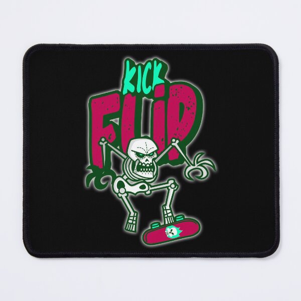 Item preview, Skateboarding Kick Flip Glow. For Gnarly Rippers, No Snakes Allowed! Halloween or Anytime Cool Skater Skeleton. designed and sold by UrTops.