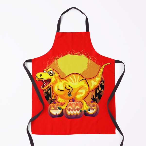 Item preview, Dinosaur Jack-O-Lantern Haunted house designed designed and sold by HarlemsGee.
