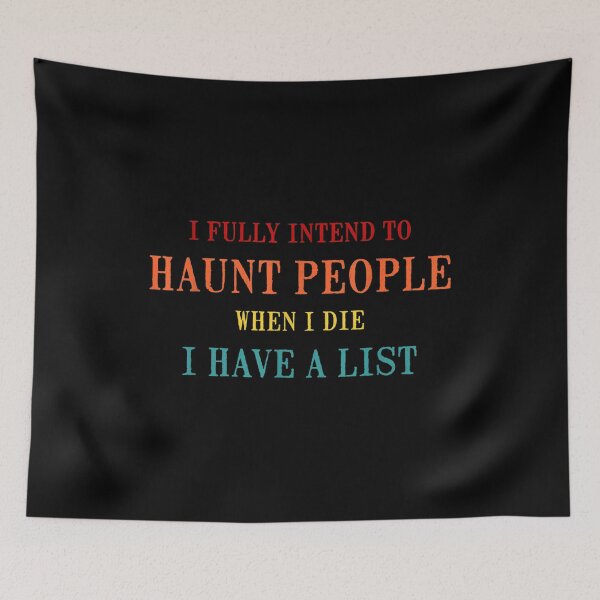 Item preview,  Fully Intend Haunt People When Funny Vintage designed and sold by caral8.