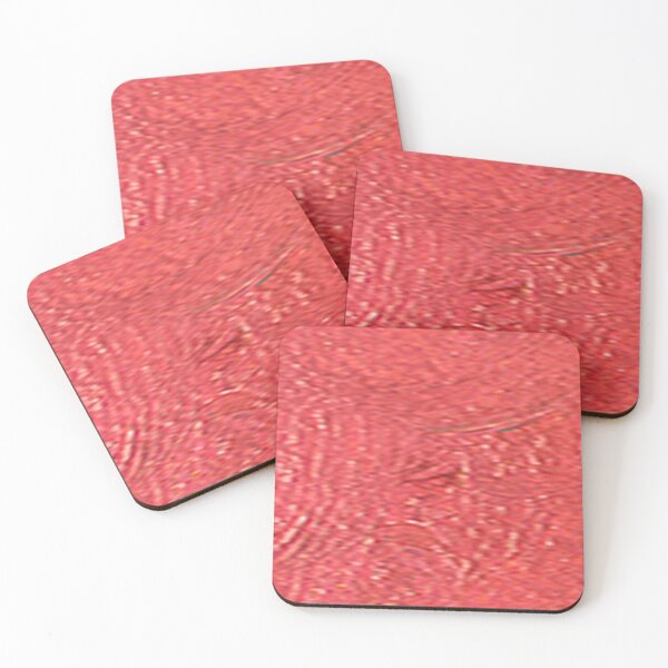 Item preview, Abstract Fine-Art Design - The Waterfall - Matching Color/Pattern - Mottled Red designed and sold by carolpatricia.