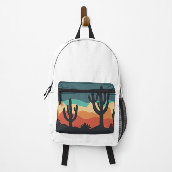 Item preview, Desert Dreams: Simple Blue/ Orange Landscape with Rolling Hills designed and sold by magaphie.