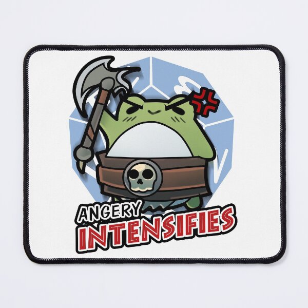 Item preview, Barbarian Frog Angery Intensifies designed and sold by Monstralgam.