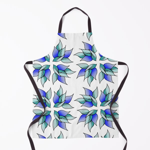 Item preview, Blue Graphic flower inspired designed and sold by HaileyDs.