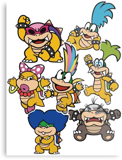 Koopaling From Mario - Free Coloring Pages