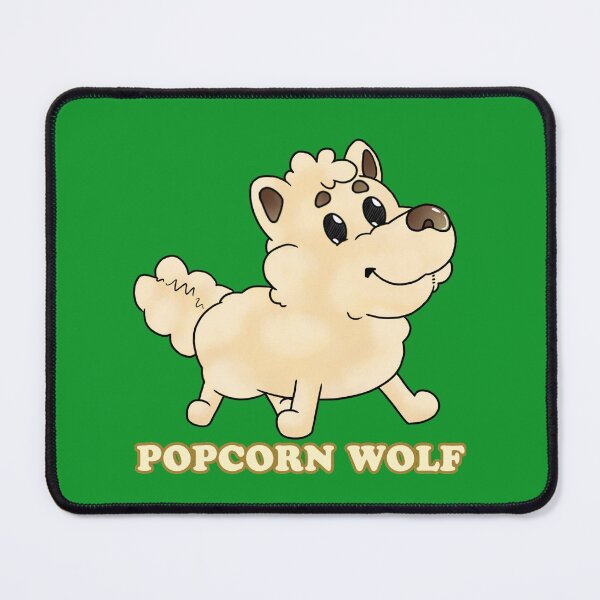 Item preview, Cute snuggly Popcorn Wolf designed and sold by PopcornWolf.