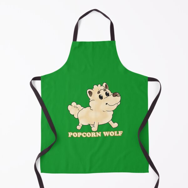 Item preview, Cute snuggly Popcorn Wolf designed and sold by PopcornWolf.