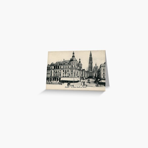 Aperçu de l'œuvre Anvers Anvers Suikerrui 1900 créée et vendue par aapshop.