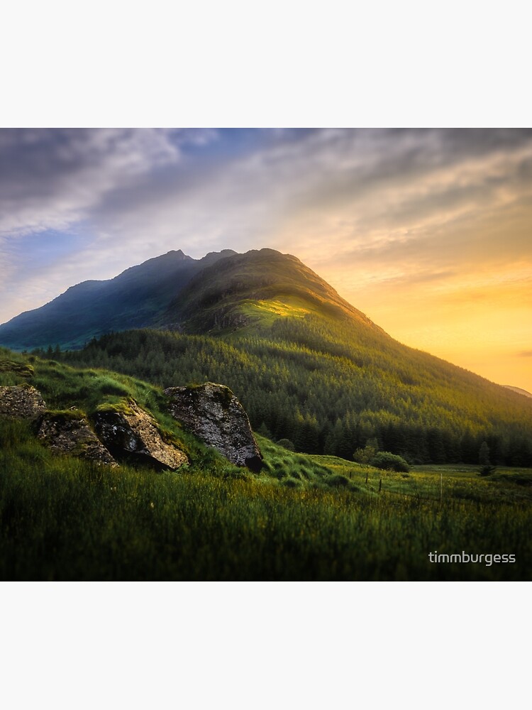 Mountain Sunset by timmburgess