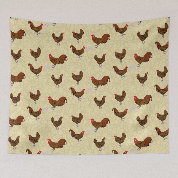 Item preview, Golden Spangled Hamburg Cream designed and sold by Ashley Gagnon.