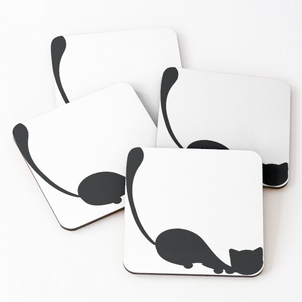 Item preview, Hunting cat's silhouette designed and sold by Aenota.