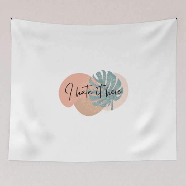 Item preview, I hate it here minimalist designed and sold by Ashley Adelaide.