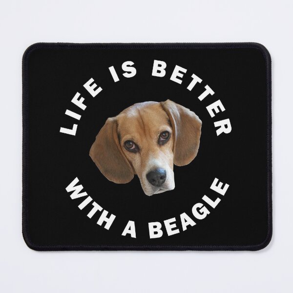 Item preview, LIFE IS BETTER WITH A BEAGLE designed and sold by apuppyfeed.