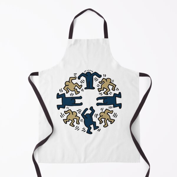 Item preview, Navy and Gold Groovy People designed and sold by bold-concepts.