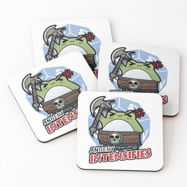 Item preview, Barbarian Frog Angery Intensifies designed and sold by Monstralgam.