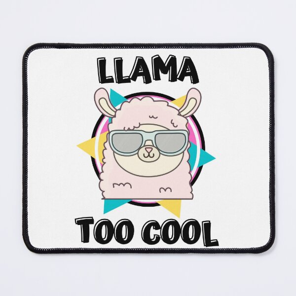 Item preview, Llama Too Cool/ Funny Llama Puns designed and sold by Designs By YL.