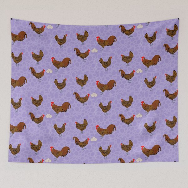 Item preview, Golden Spangled Hamburg Purple designed and sold by Ashley Gagnon.