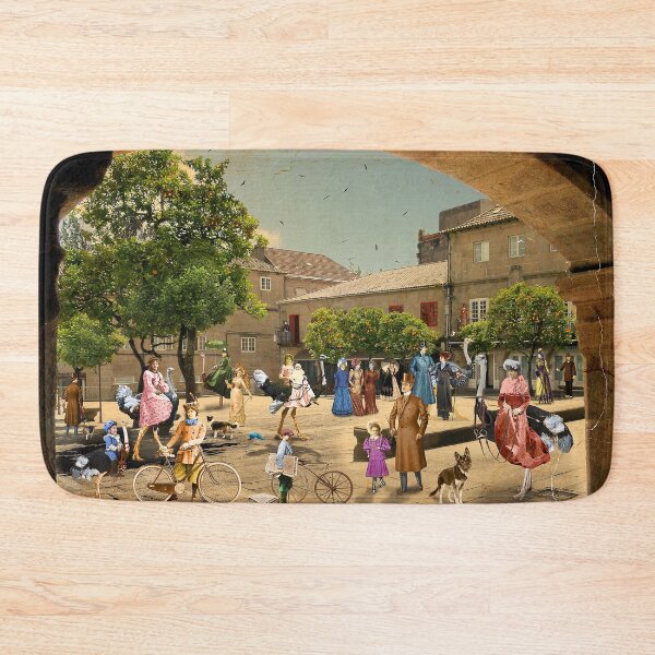 Item preview, The Ostriches of the Plaza del Teucro (Pontevedra) designed and sold by PrivateVices.