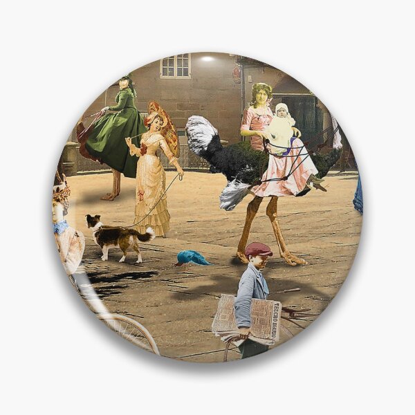 Item preview, The Ostriches of the Plaza del Teucro (Pontevedra) designed and sold by PrivateVices.