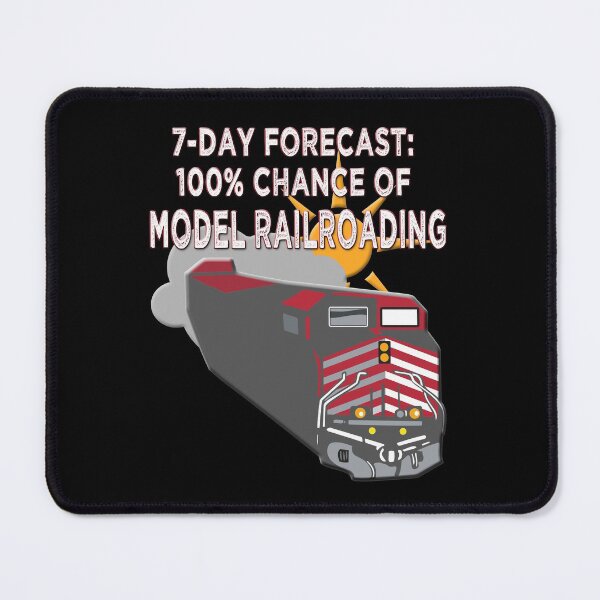 Item preview, Model Railroading Funny Chance Of Forecast designed and sold by UrTops.