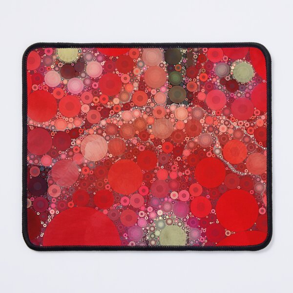 Item preview, Red Poppies Abstract designed and sold by oliviastclaire.